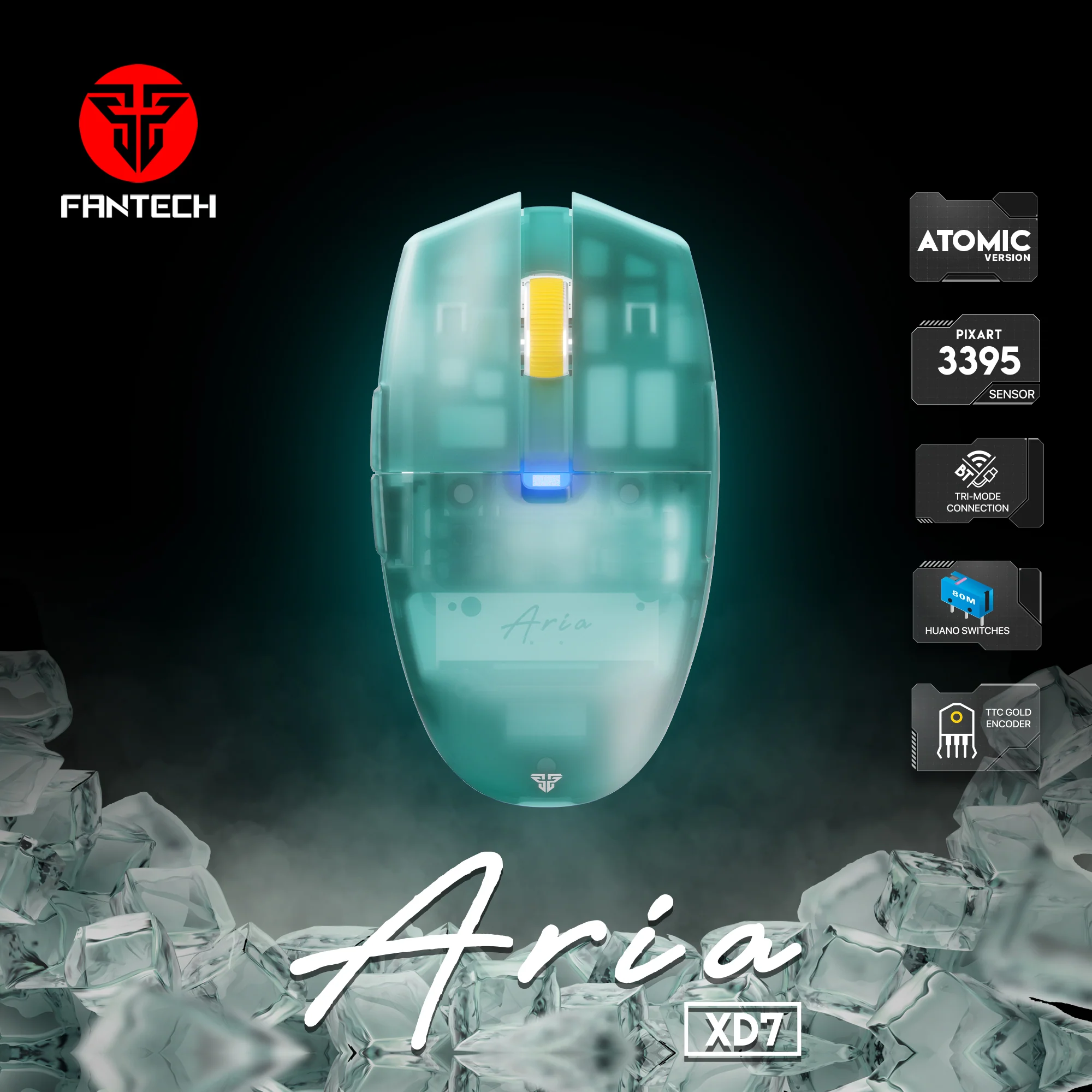 Fantech ARIA XD7 HUANO VERSION Super Lightweight Gaming Mouse Fantech ARIA XD7 HUANO VERSION Super Lightweight Gaming Mouse
